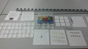 My paper prototype had all the elements the digital version would have.